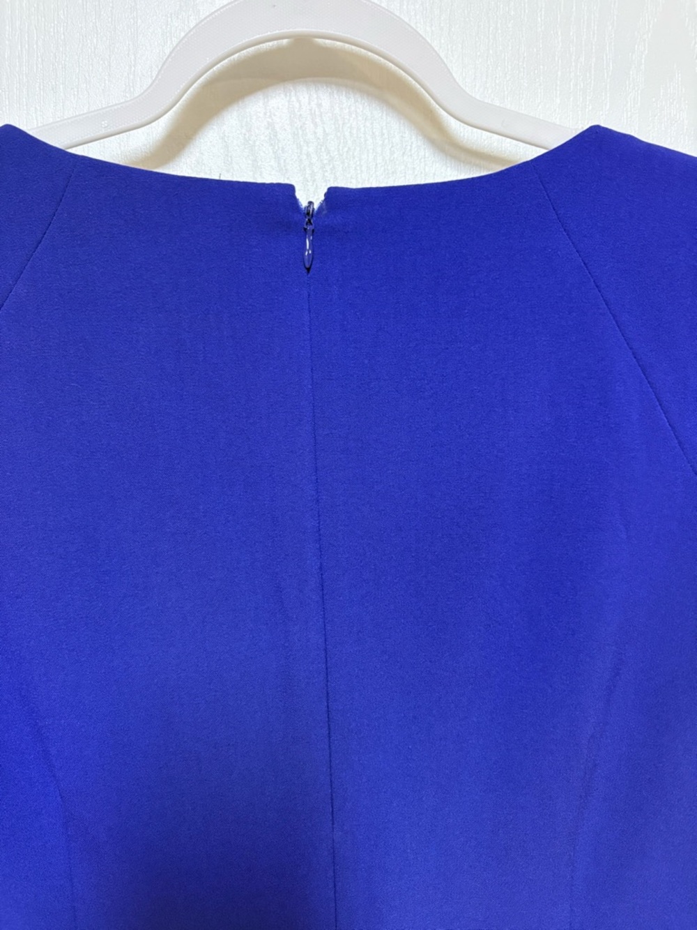 Calvin Klein Blue Cap Sleeve Sheath Dress - Picture 4 of 5